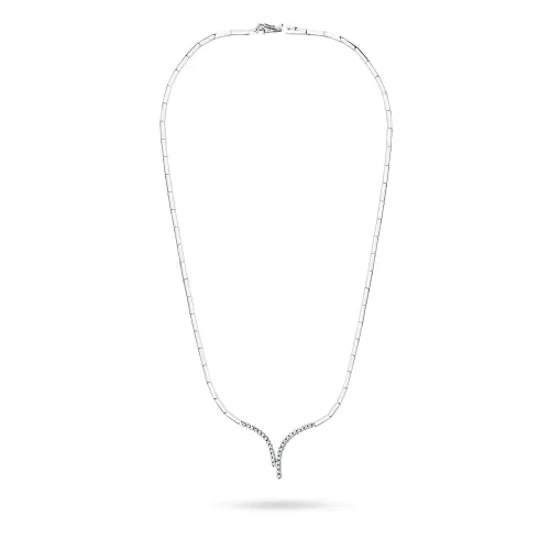 Złoty naszyjnik z brylantami 0,29ct N0071