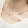 Złoty naszyjnik z brylantami 0,29ct N0071