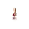 Złota zawieszka z rubinem 0,15ct Z0032