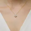 Złota zawieszka z brylantami 0,28ct Z0568