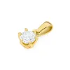 Złota zawieszka z brylantem 0,70ct Z0575