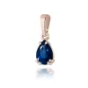 Zawieszka z szafirem 0,60ct Z0006