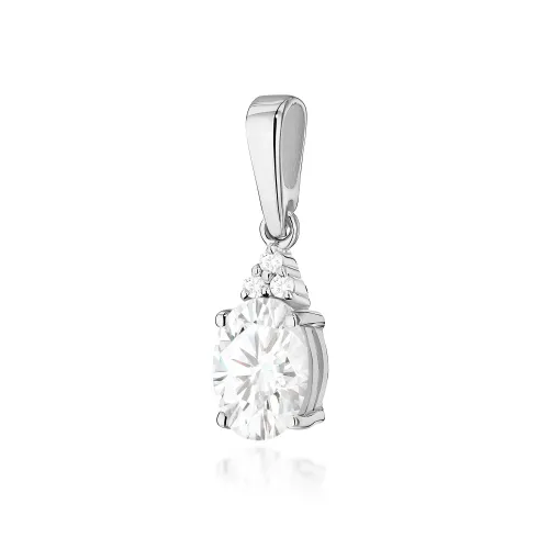 Zawieszka z diamentem laboratoryjnym 0,70ct Z0308
