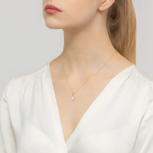Zawieszka z diamentem laboratoryjnym 0,70ct Z0308