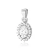 Zawieszka z diamentem laboratoryjnym 0,40ct Z0312