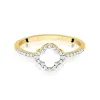 Pierścionek z diamentami 0,14ct W0686