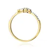 Pierścionek z diamentami 0,14ct W0686