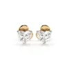 Złote kolczyki z diamentem 2x0,30ct  102-10190  HRT K