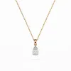 Złoty naszyjnik z diamentem 0,30ct 104-10067  (0,30)PAR  K