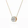 Złoty naszyjnik z brylantami 0,59ct  104-10033 (3,4) K