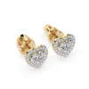 Złote kolczyki z brylantami 0,34ct 102-10096  K Złote kolczyki z brylantami 0,34ct 102-10096  K