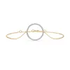 Złota bransoletka z brylantami 0,21ct 105-10007 K Złota bransoletka z brylantami 0,21ct 105-10007 K