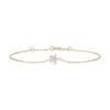 Złota bransoletka z brylantami 0,08ct 105-10013 K Złota bransoletka z brylantami 0,08ct 105-10013 K
