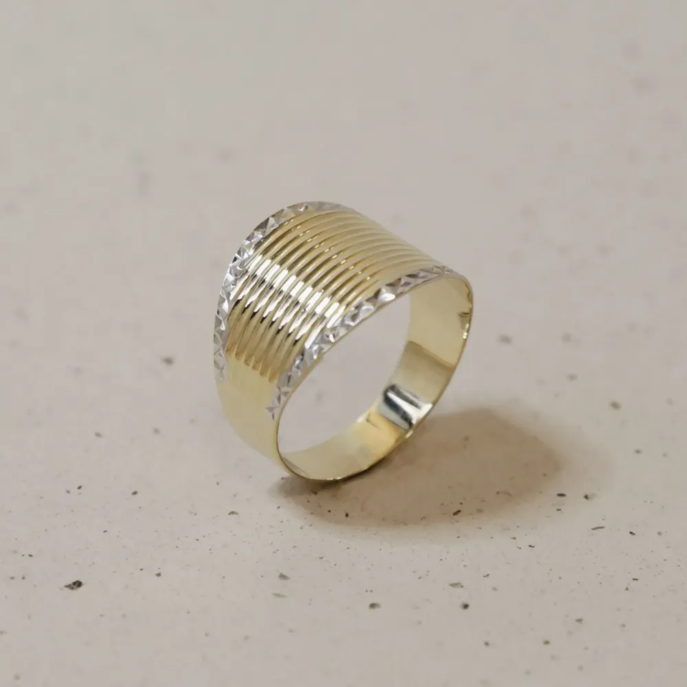 Złoty pierścionek - sygnet SZ-13