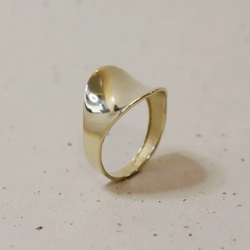 Złoty pierścionek - sygnet SZ-14