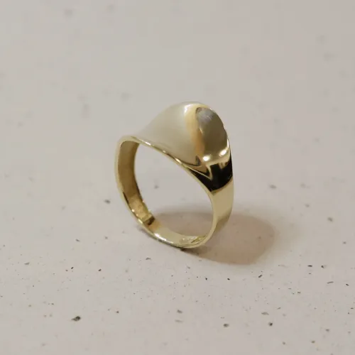 Złoty pierścionek - sygnet SZ-14