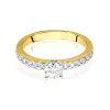 Złoty pierścionek "Anniel" z brylantami 0,70ct W0534