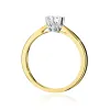 Złoty pierścionek "Roma" z brylantami 0,46ct W0539