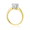 Złoty pierścionek "Margaret" z brylantem 0,70ct W0541