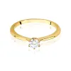 Złoty pierścionek "Odile" z brylantem 0,40ct W0553