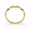 Złoty pierścionek z brylantami 0,264ct 101-10162/2 K