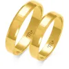 Złote obrączki A-120
