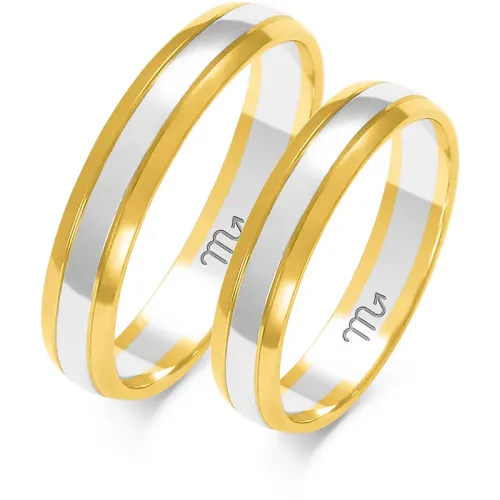 Złote obrączki A-120