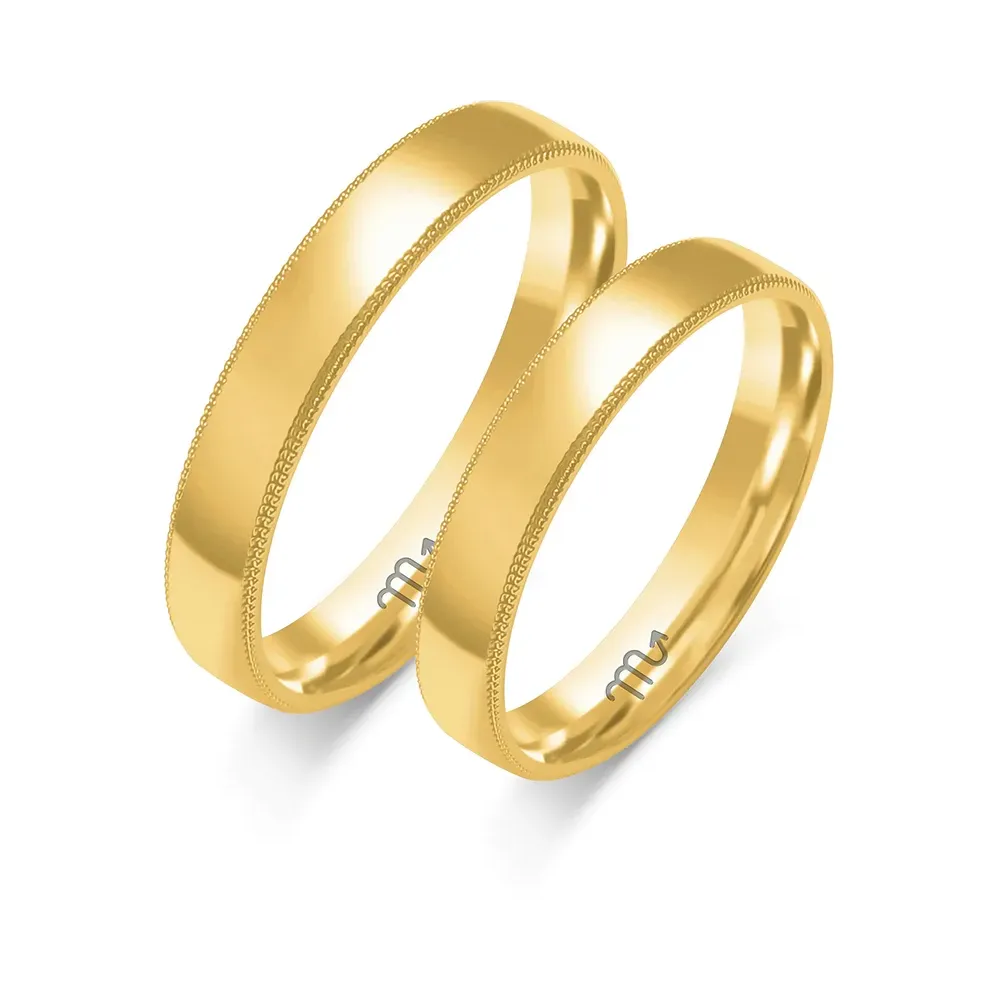 Złote obrączki E-111