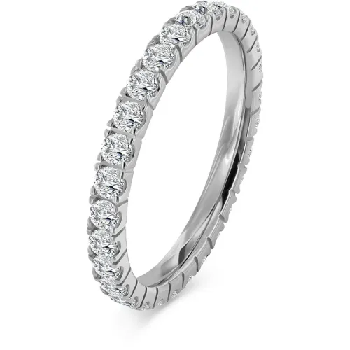 Złota obrączka z brylantami MEM-1