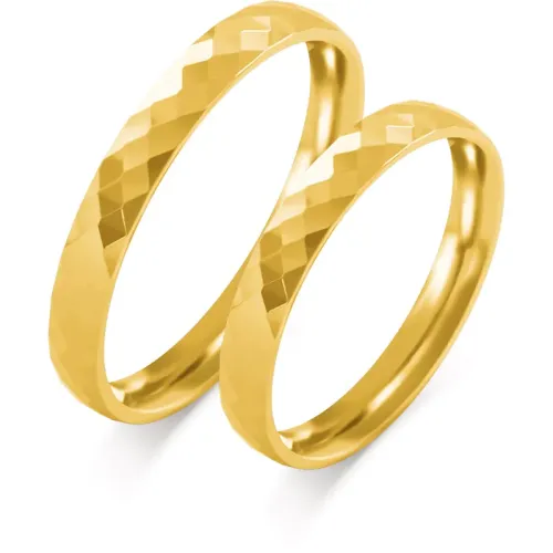 Złote obrączki O-416