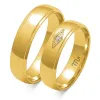 Złote obrączki OE-118