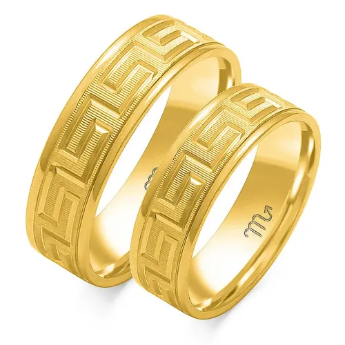 Złote obrączki OE-188