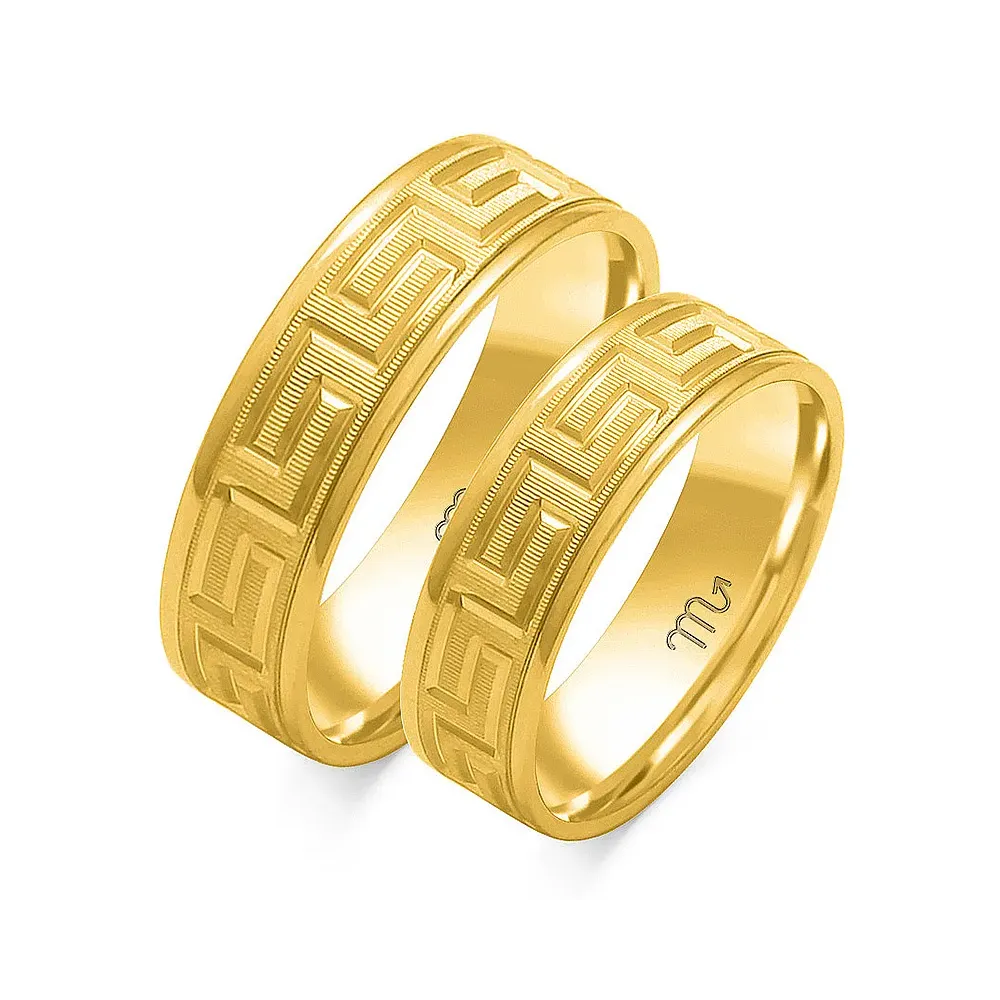 Złote obrączki OE-188