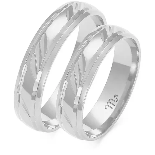 Złote obrączki A-129