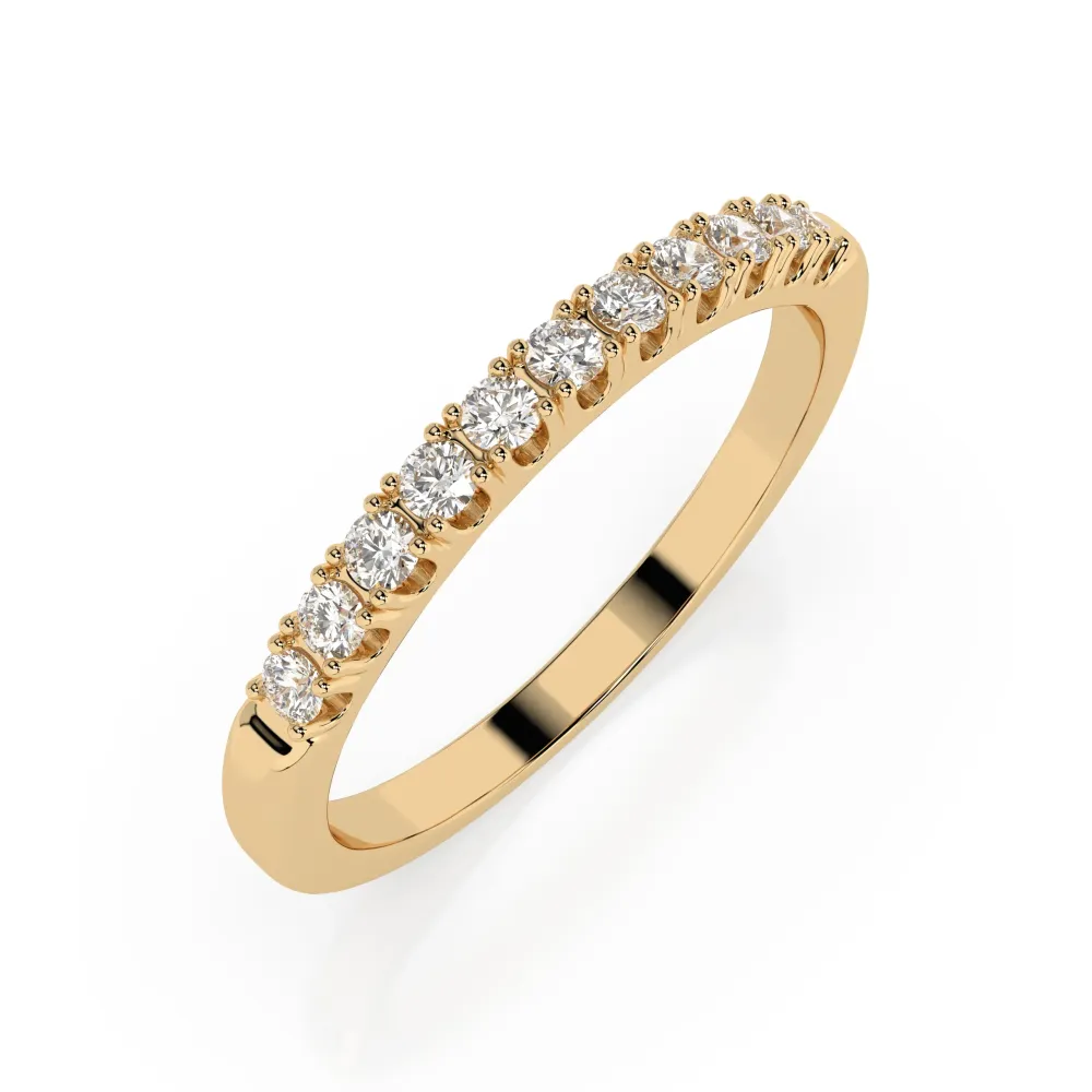 Złoty pierścionek z brylantami 0,22ct 101-10044/4  K